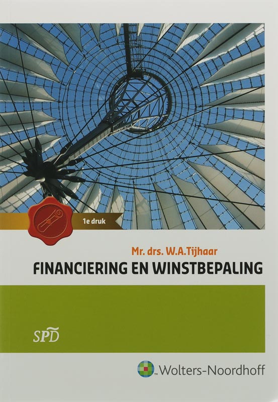 Financiering en winstbepaling hoofdboek