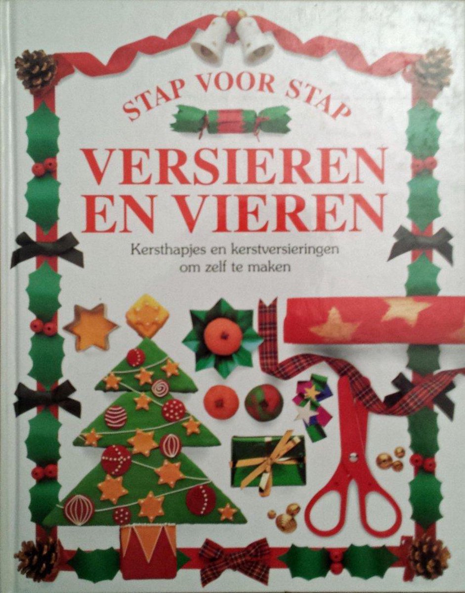 VERSIEREN EN VIEREN - STAP VOOR STAP - Kersthapjes en kerstversieringen om zelf te maken