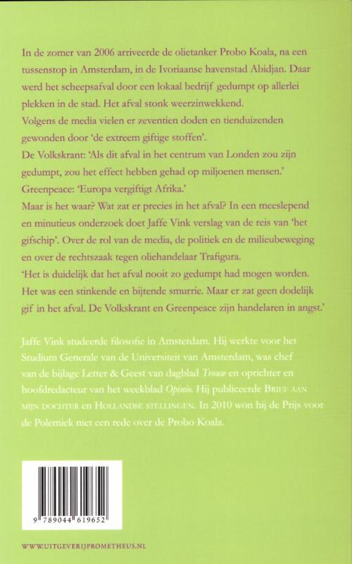 Het gifschip achterkant