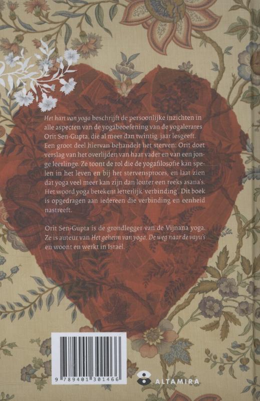 Het hart van yoga achterkant