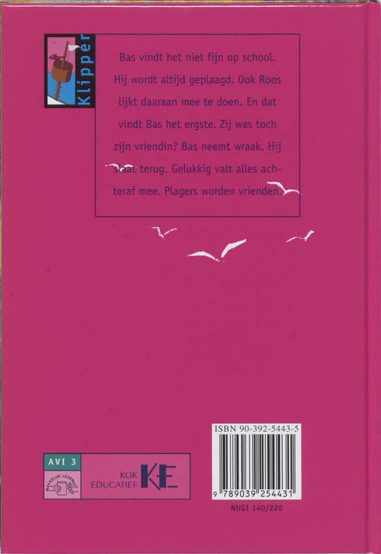 Bas slaat terug Avi 3 / Klipper achterkant