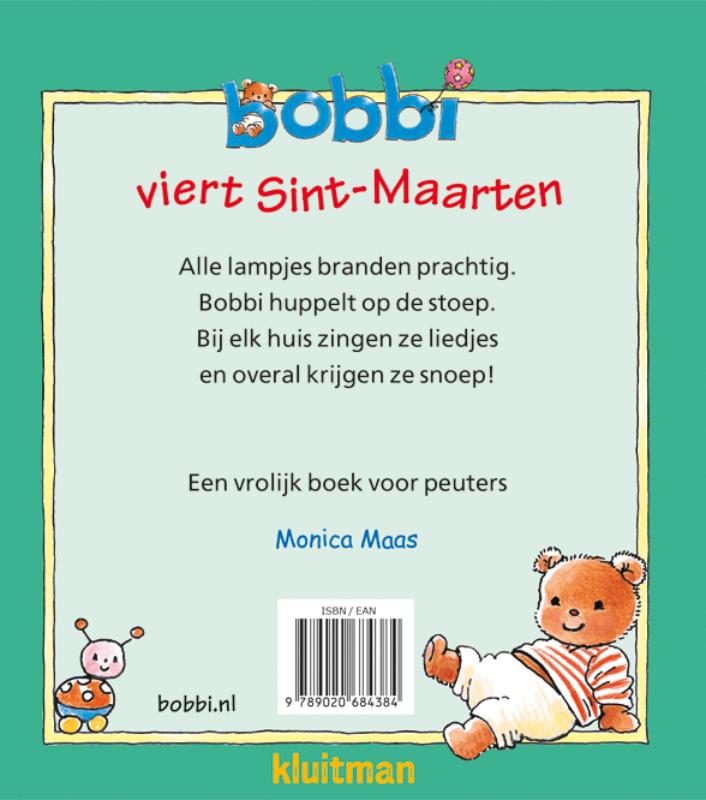 Bobbi viert Sint-Maarten / Bobbi achterkant