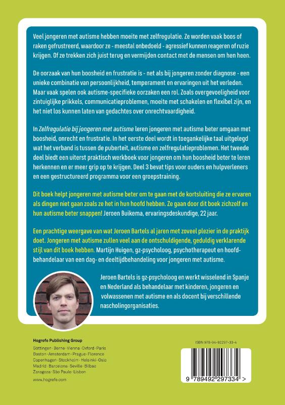 Zelfregulatie bij jongeren met autisme achterkant