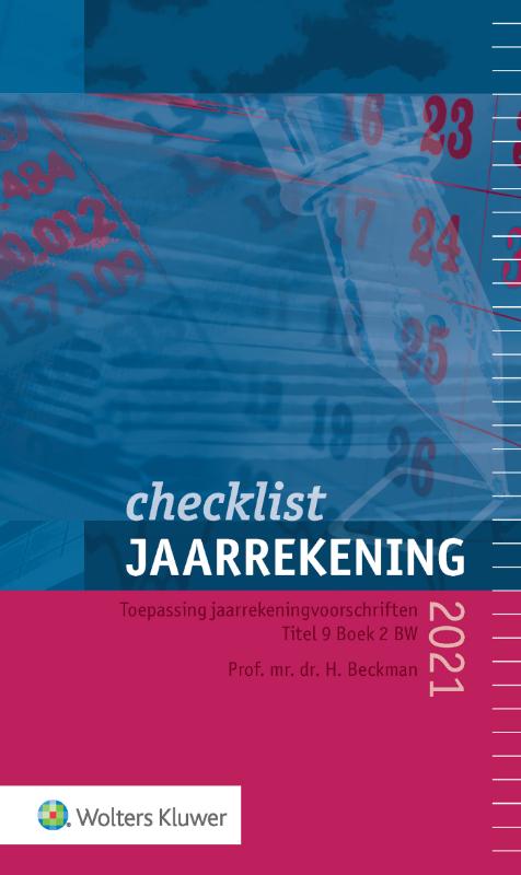 Checklist jaarrekening 2021