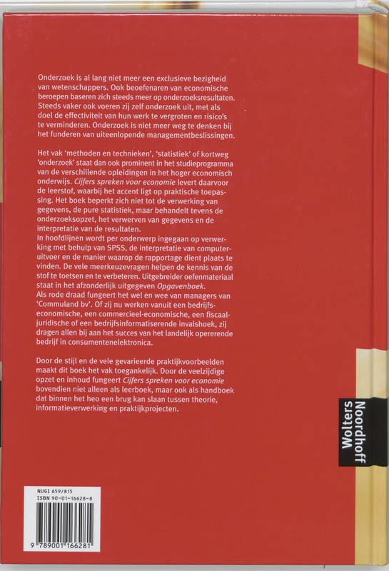 Cijfers spreken economie achterkant