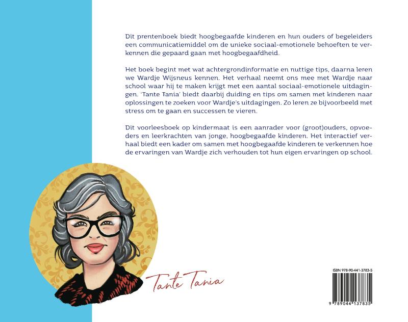 Wardje Wijsneus, slim en intens achterkant