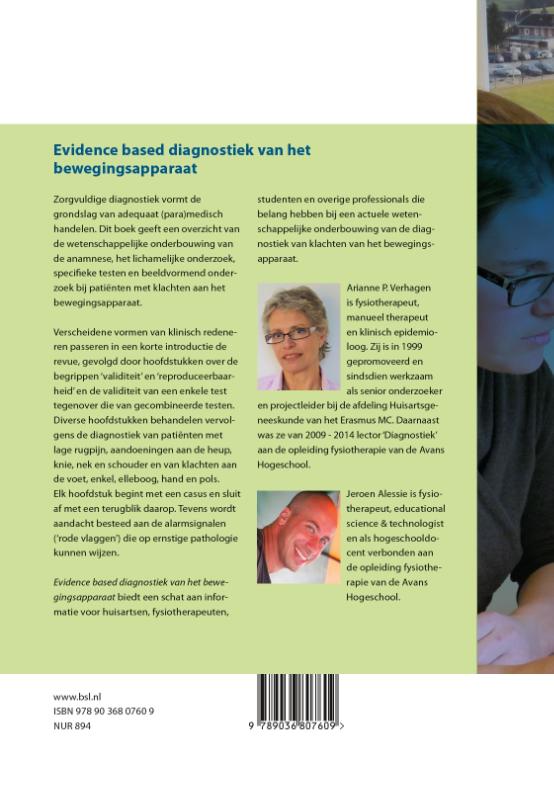 Evidence based diagnostiek van het bewegingsapparaat achterkant