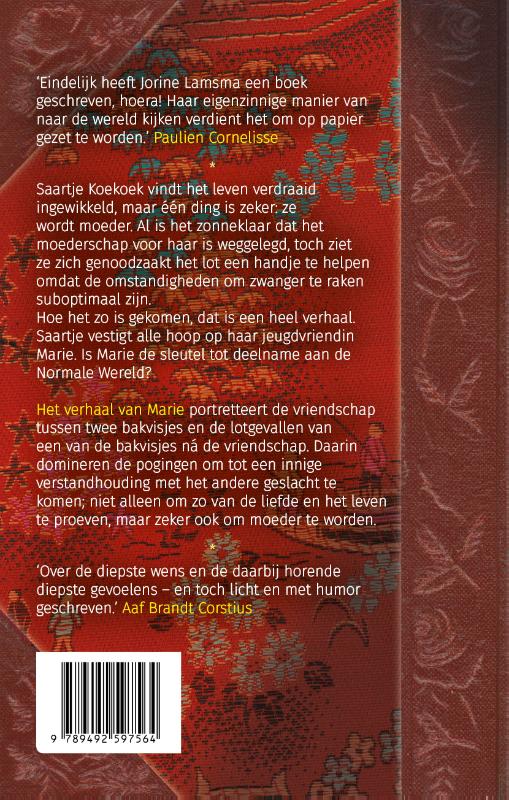 Het verhaal van Marie achterkant