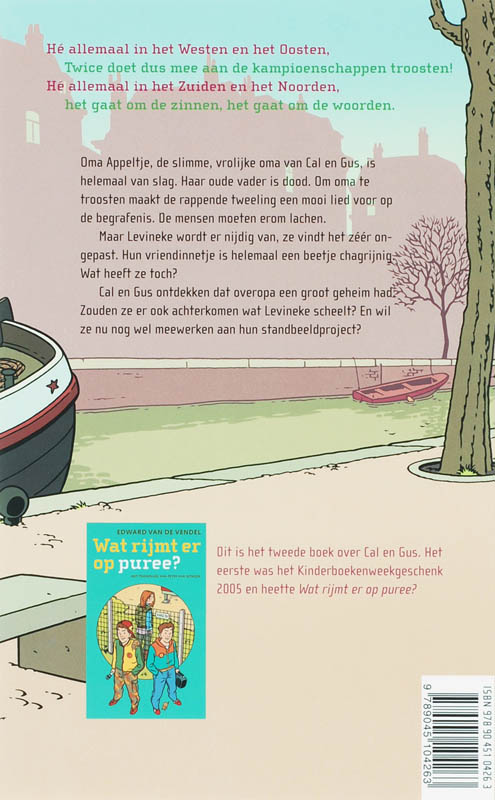 Waar Kunnen We Hier Een Standbeeld Krijgen? achterkant