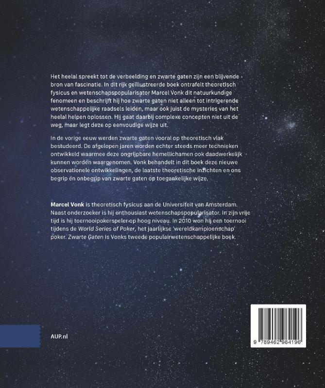 Zwarte gaten achterkant