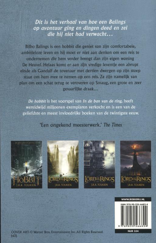 De hobbit achterkant