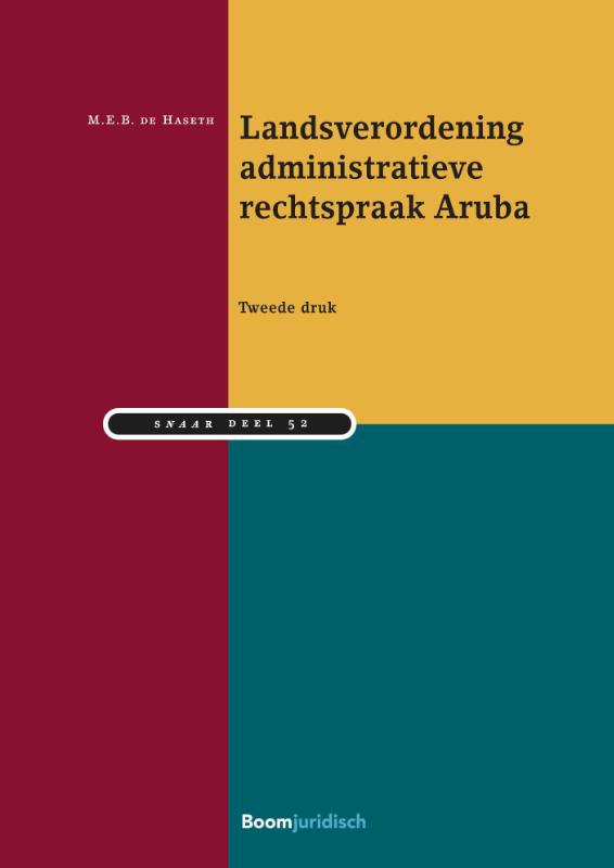 Landsverordening administratieve rechtspraak Aruba / SNAAR / 52