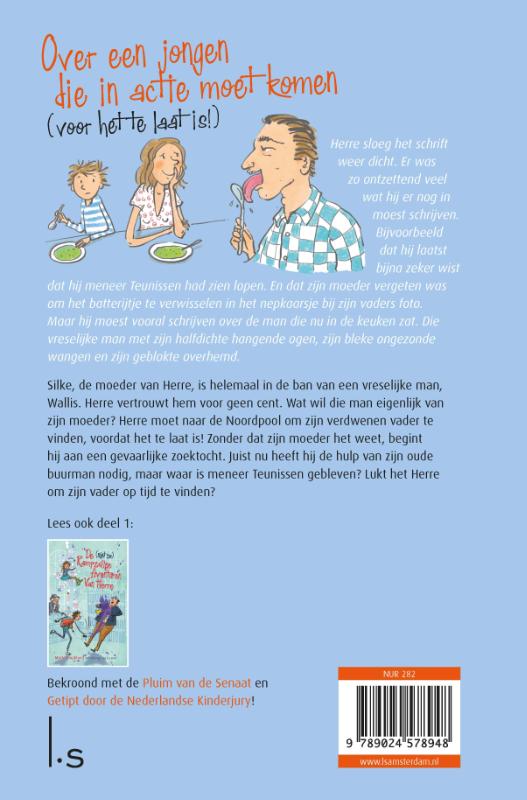 De (nogal) ijzingwekkende zoektocht van Herre / Herre / 2 achterkant