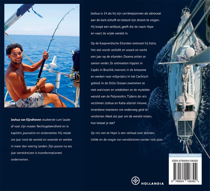 Op reis met de Hope achterkant