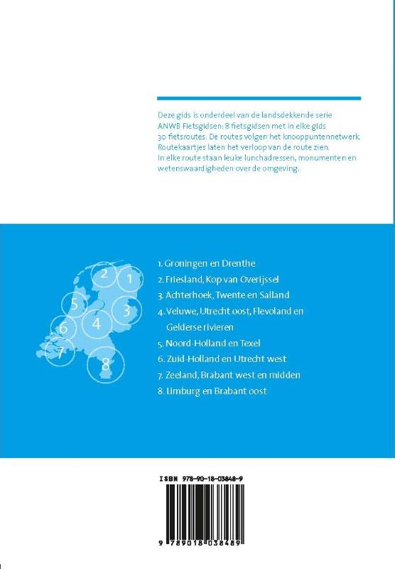 Nederland / ANWB fietsgids achterkant