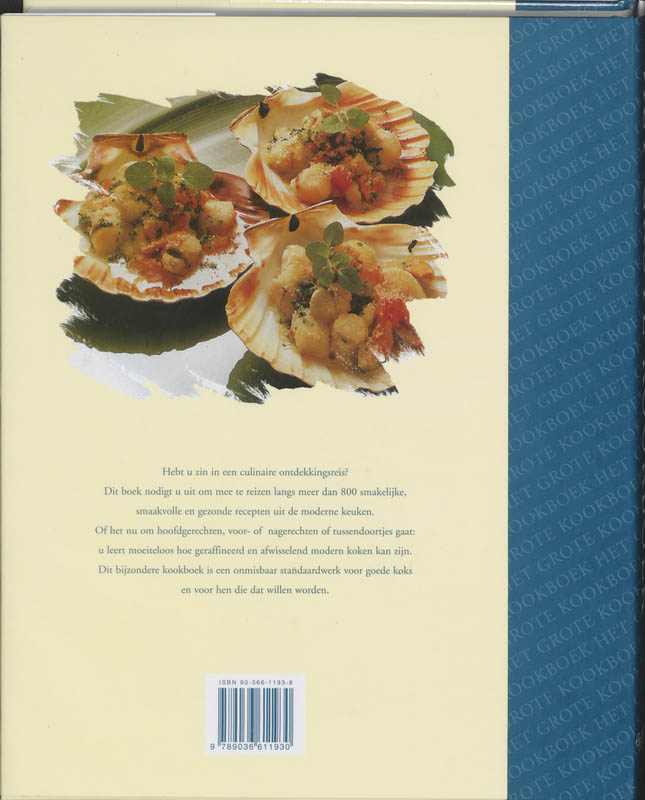 Het grote kookboek achterkant
