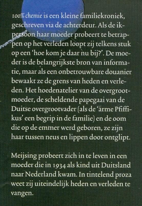 100% chemie achterkant