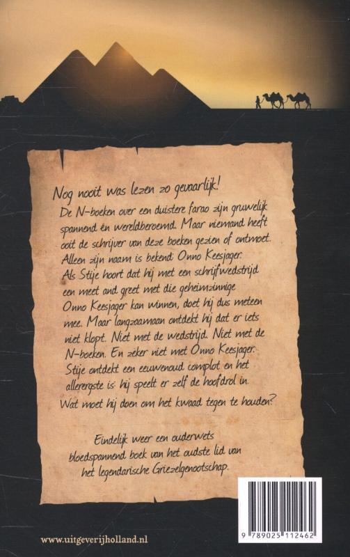 Farao code achterkant