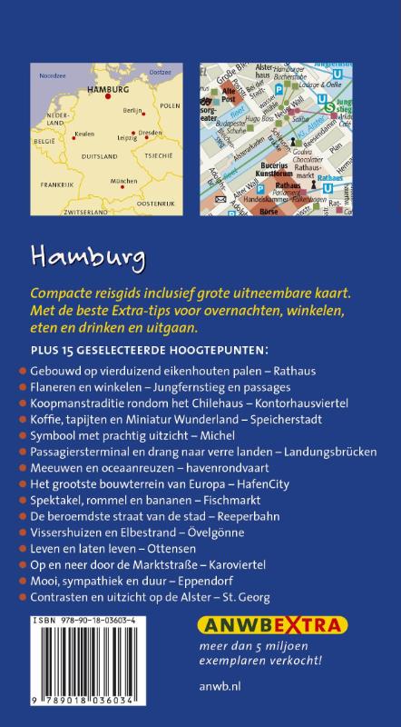 Hamburg / ANWB Extra achterkant