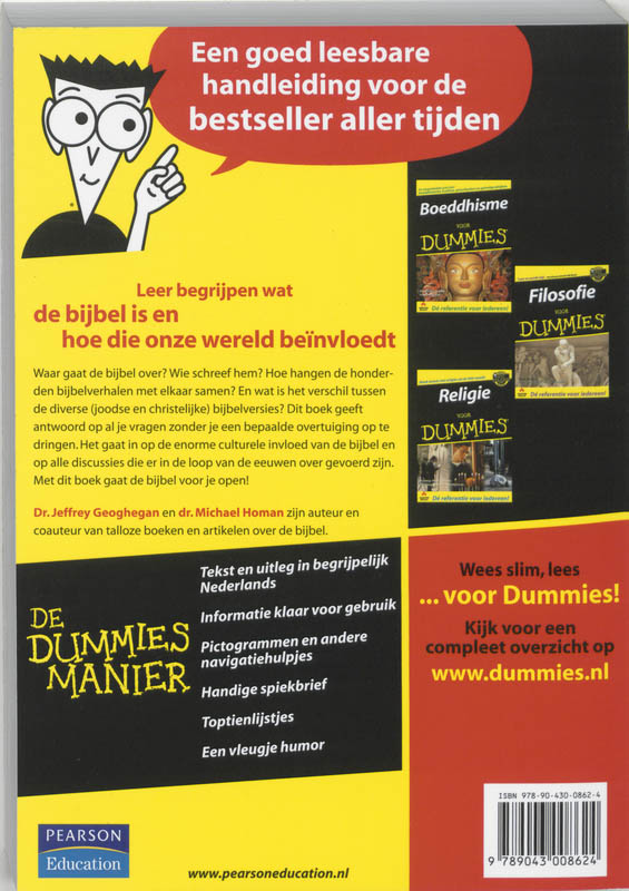 De Bijbel voor Dummies / Voor Dummies achterkant