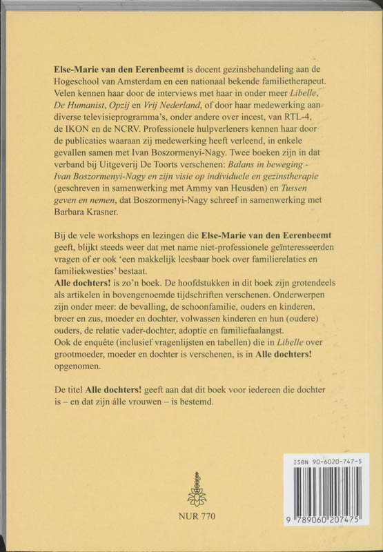 Alle dochters! achterkant