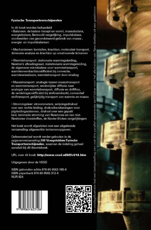 Fysische transportverschijnselen achterkant