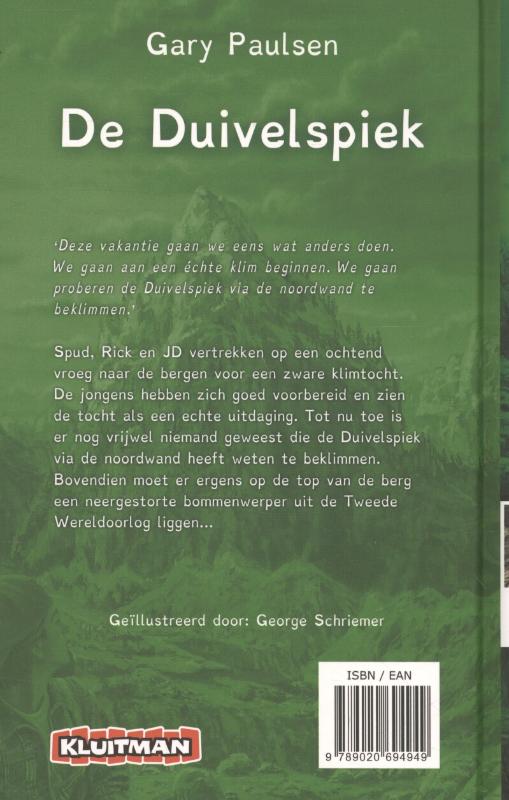 De duivelspiek / Avonturenverhalen achterkant