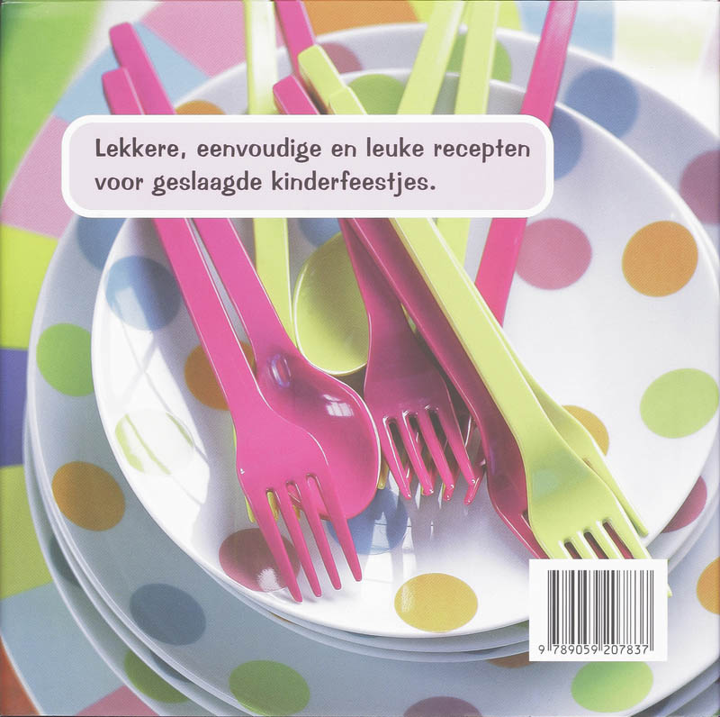 Party food voor kids achterkant