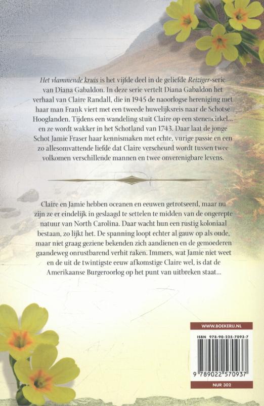 Het vlammende kruis / Reiziger / 5 achterkant