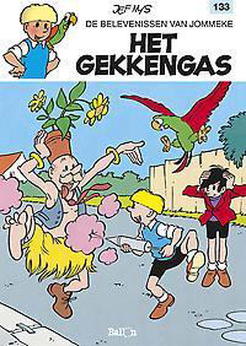Het gekkengas / De belevenissen van Jommeke / 133
