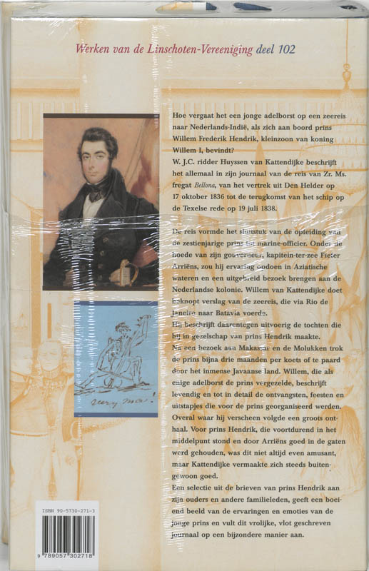 Met prins Hendrik naar de Oost / Werken van de Linschoten-Vereeniging / 102 achterkant