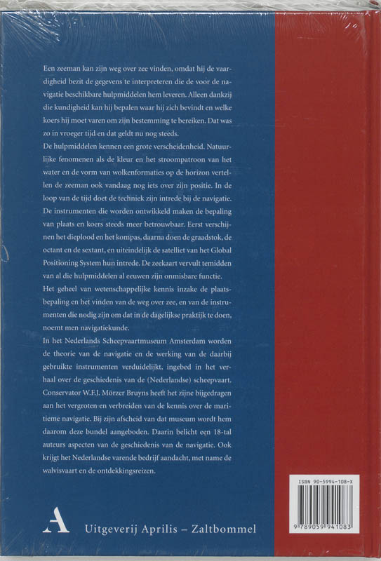 Koersvast Vijf Eeuwen Navigatie Op Zee achterkant