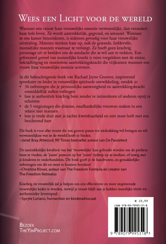 Krachtig en vrouwelijk achterkant