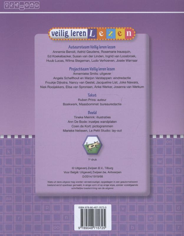 Veilig leren lezen Kern 5 achterkant