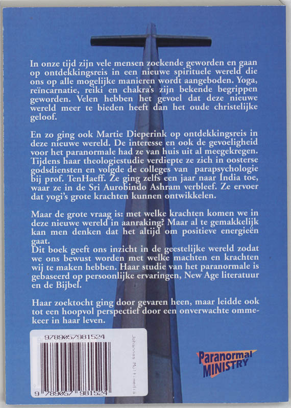 Zoektocht Door De Wereld Van Het Paranor achterkant