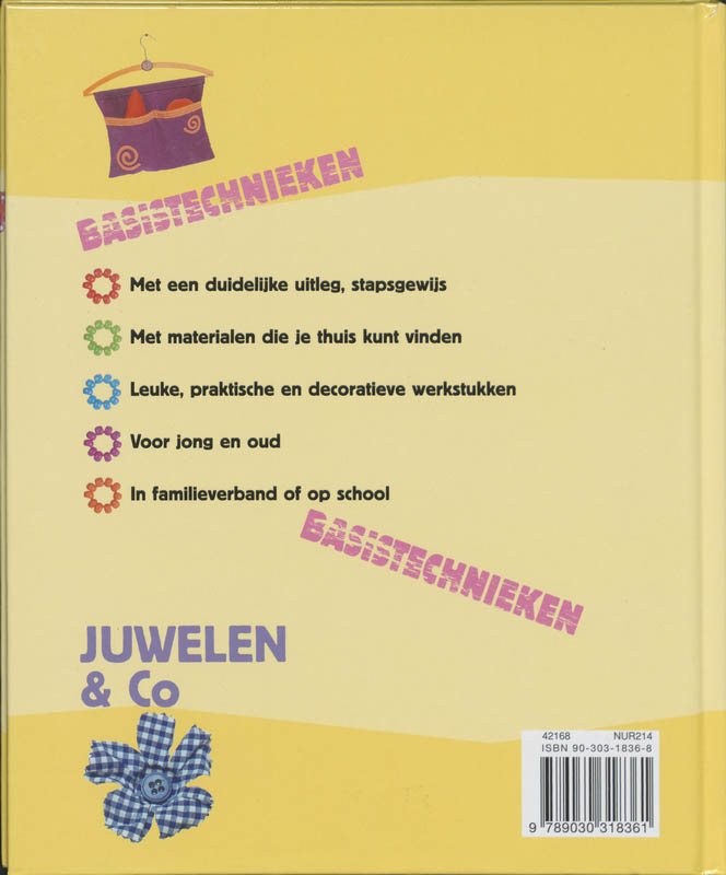 Basistechnieken / Juwelen en Co / Basistechnieken knutselen achterkant