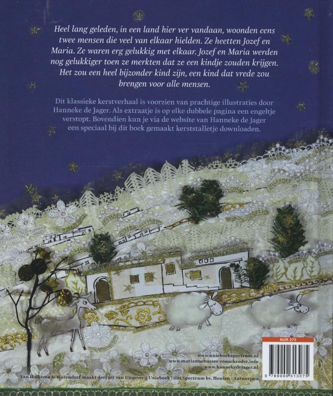 Het kerstverhaal achterkant