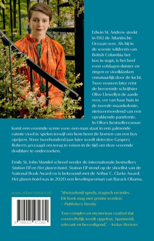 Zee van rust achterkant