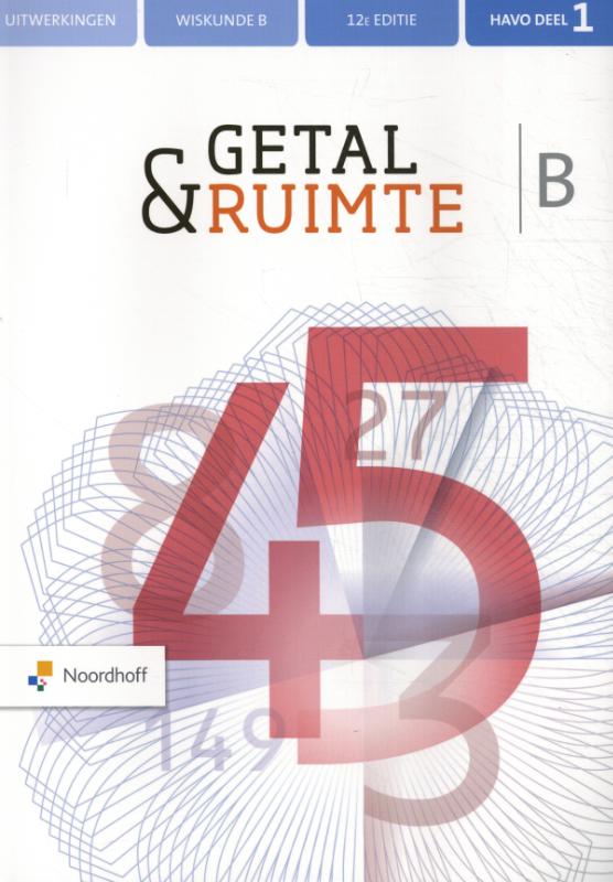 Getal & Ruimte B. Havo deel 1 Uitwerkingen