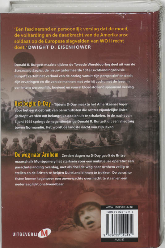 Het Begin D Day En De Weg Naar Arnhem achterkant