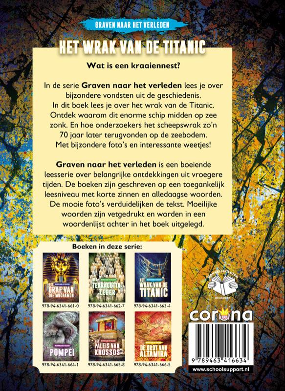 Het wrak van de Titanic / Graven naar het verleden achterkant