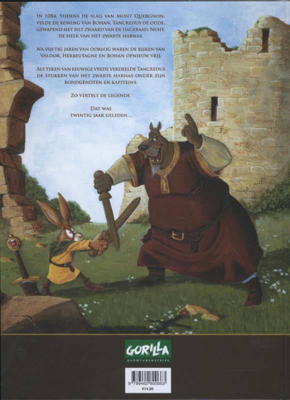 Het zwaard van Ardenois Boek I/IV Garen achterkant