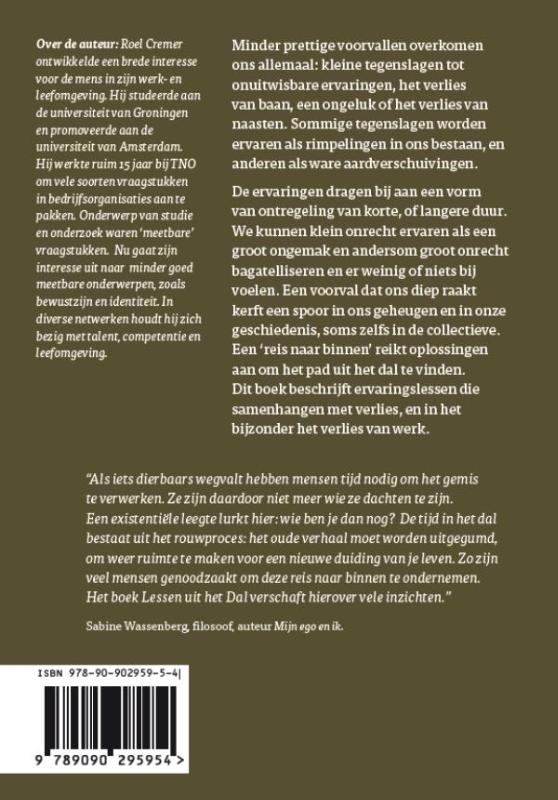 Lessen uit het dal achterkant