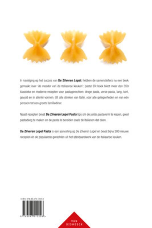 De zilveren lepel pasta achterkant