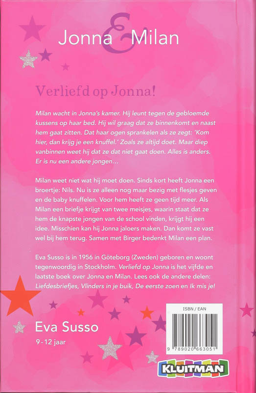 Verliefd op Jonna! / Jonna en Milan achterkant