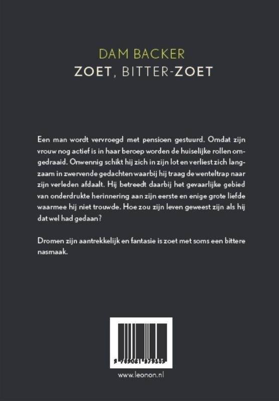 Zoet, bitter-zoet achterkant