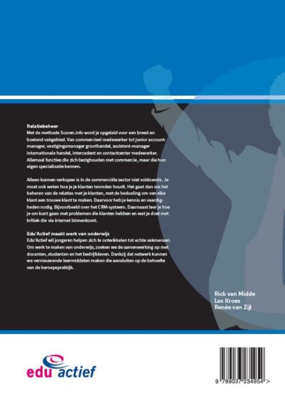 Relatiebeheer / Scoren.info achterkant