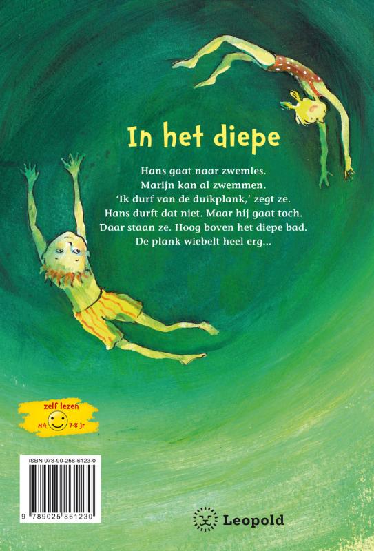 In het diepe achterkant