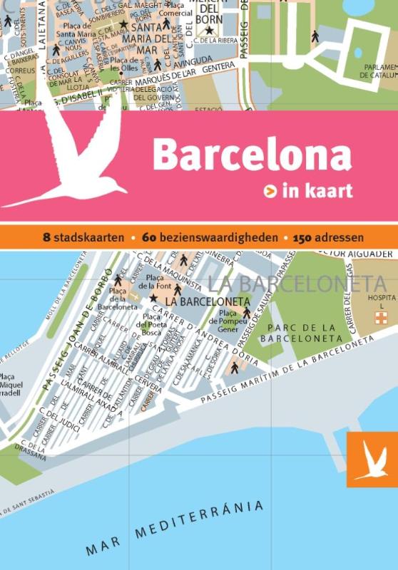 Barcelona in kaart / Dominicus stad-in-kaart