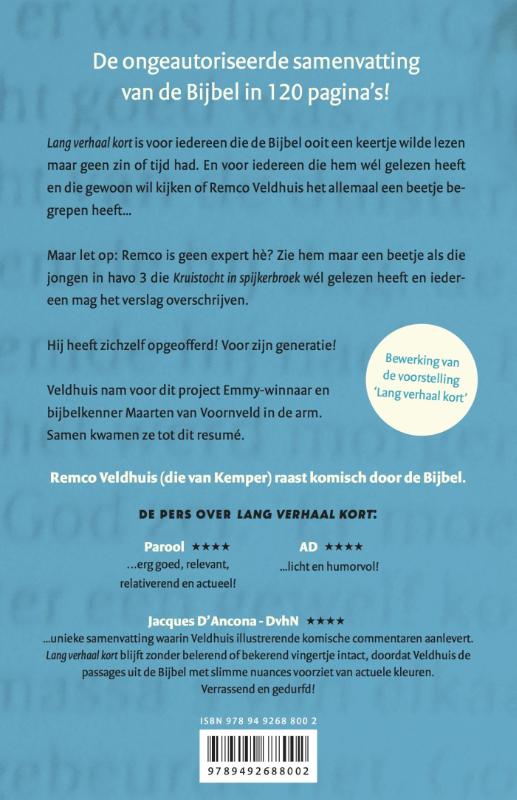 Lang verhaal kort achterkant